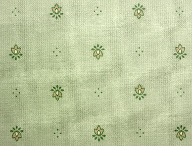 Coated or cotton tablecloth (Calissons. light green)